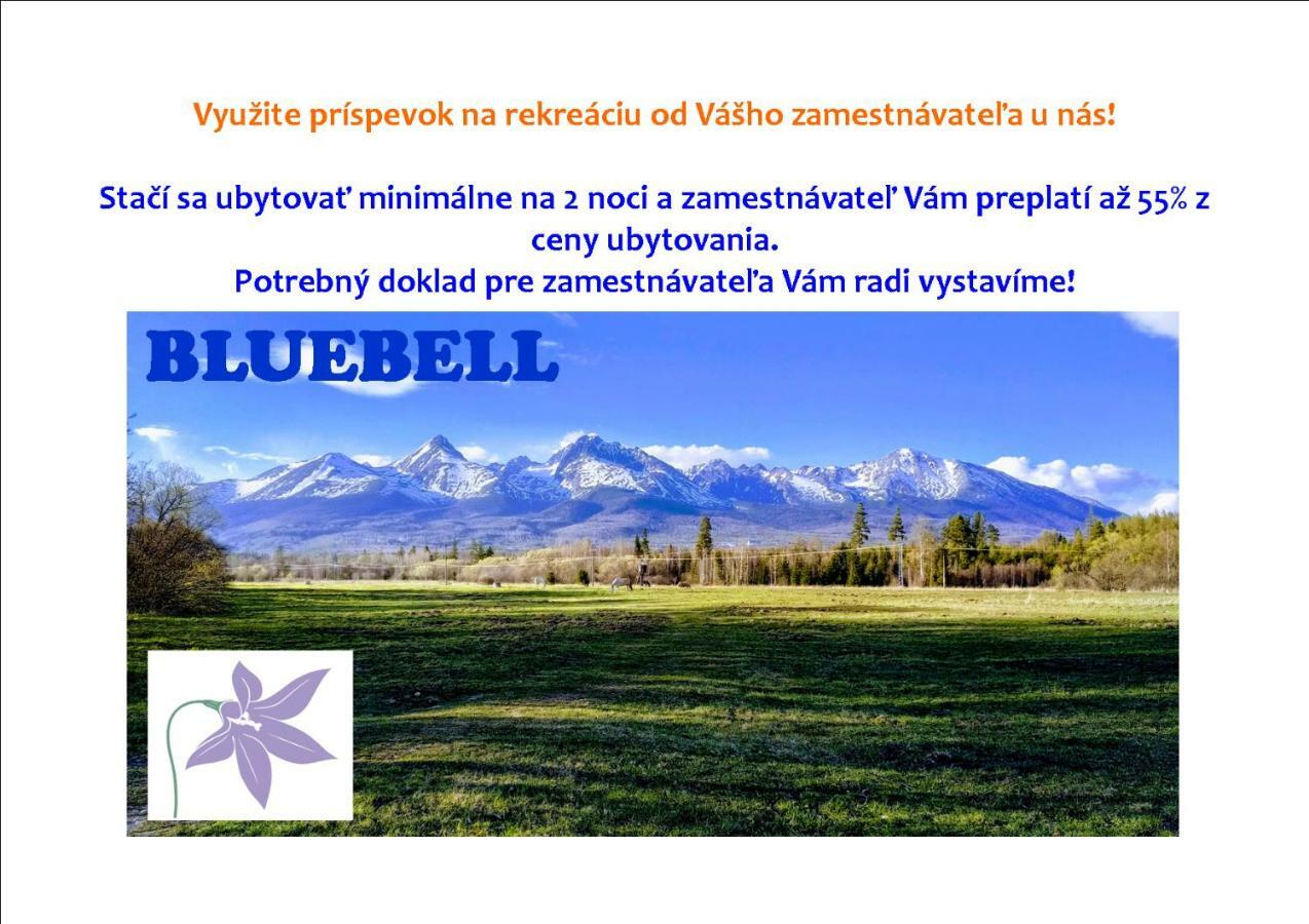 Appartamento Bluebell Mengusovce Esterno foto